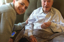Mr. Millet and Robert Zindman in 2015