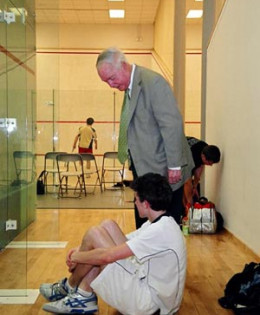 Mr. Millet, Squash Coach